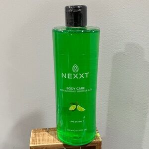 Nexxt Body Care Nourishing Shower Gel with Lime Extract.